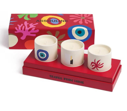 Travel From Home Mini Scented Candle Set