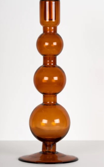 Recycled Glass Bubbles, Candle Holder