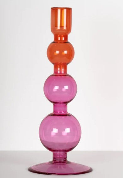 Recycled Glass Bubbles, Candle Holder