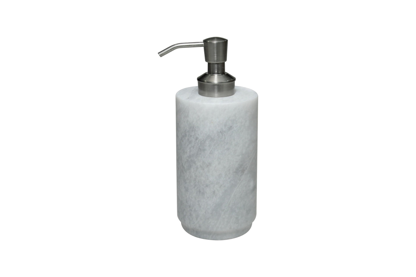 Eris Collection Pearl White Marble Honed Finish Soap Dispense