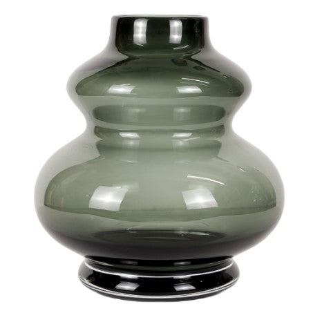 Smoke Glass Shape ‘Mama’ Grey