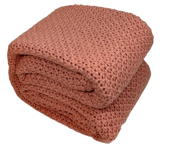 Sweater Knit Bed Blanket, King
