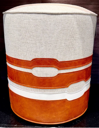 Sienna Ottoman 18'' - Terra Toscana