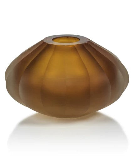 Milano Cut & Frosted Vase 2-C