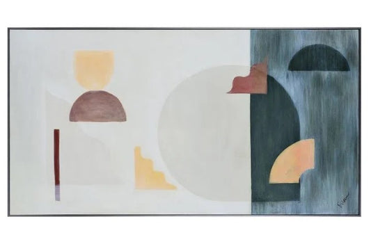 Shkodra Artwork, 55''W x 30''H x 2''D