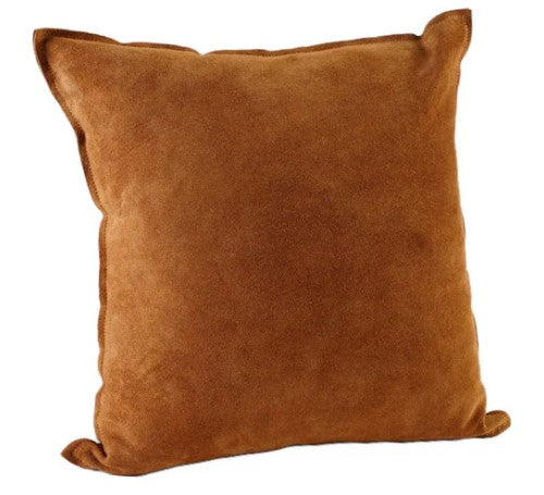 Solid Color Suede Pillow