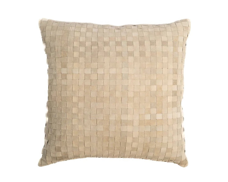 Square Suede Bone