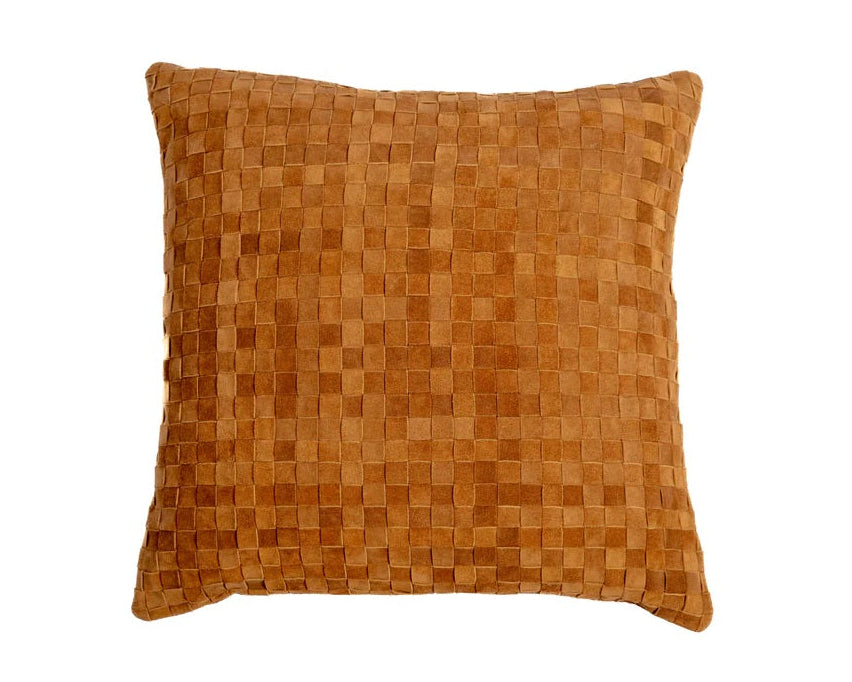 Square Suede Cognac