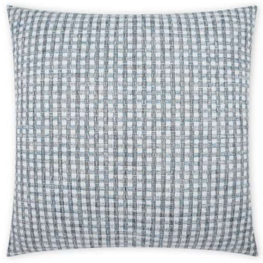 Heart Stone Blue - Outdoor Pillow