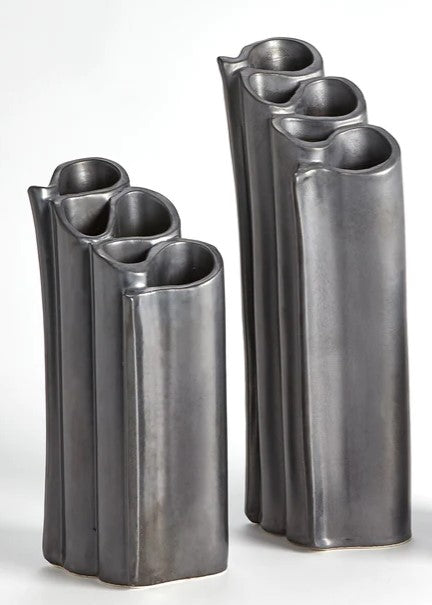 Ribbon Vase Graphite