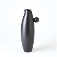 Ball Handled Pitcher Black LG