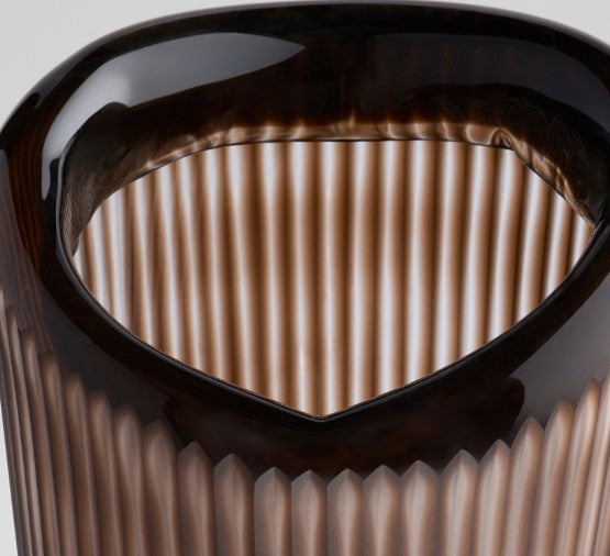 Cacao Vase - Brown