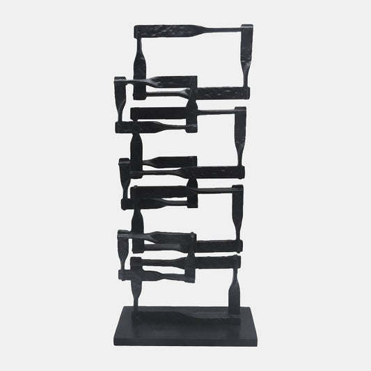 Metal, Stacking Squares, Black