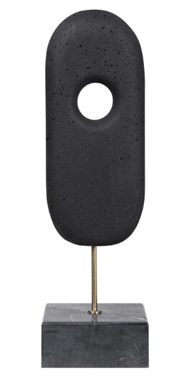 Marble black Sculpture