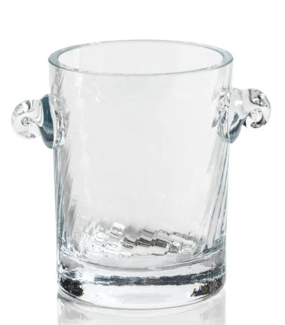 Bagatelle Swirl Glass Individual, Ice Bucket