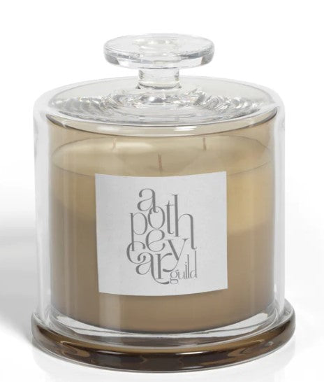Apothecary Guild Candle Jar with Cloche - Large