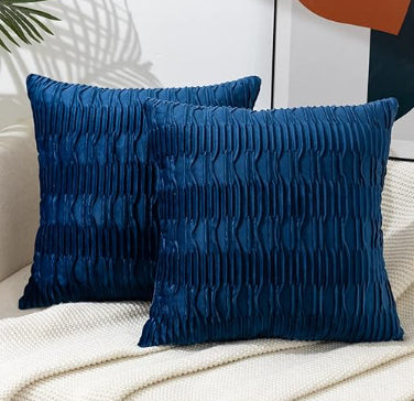 Navy Blue 18x18 Decorative Pillow