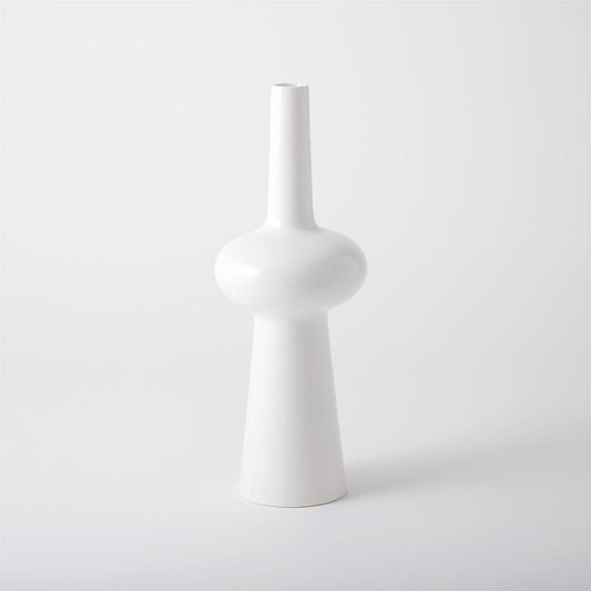 Lunar Vase, Matte White