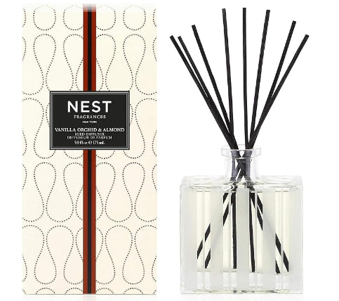 NEST Fragrances Reed Diffuser- Vanilla Orchid & Almond