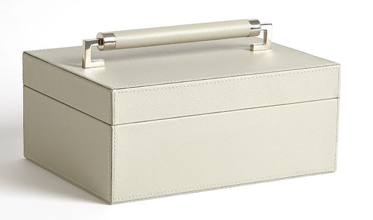 Wrapped Leather Handle Box