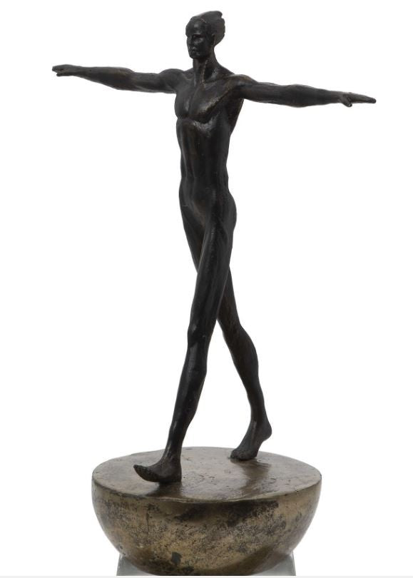 Man/Woman Finding balance Sculpture