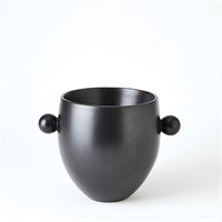 Ball Handled Ice Bucket-Black