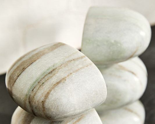 Kali Marble Bookends