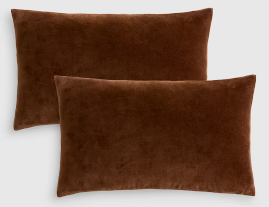 Brown Rectangle Pillow