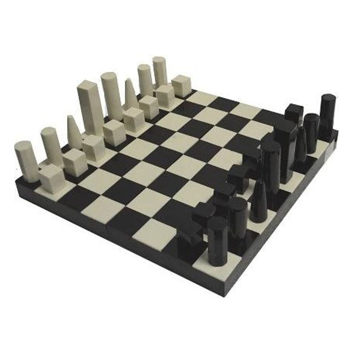 Modern Chess Set With Hinges