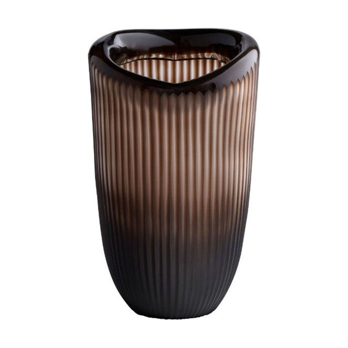 Cacao Vase - Brown