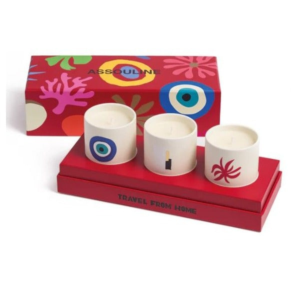 Travel From Home Mini Scented Candle Set