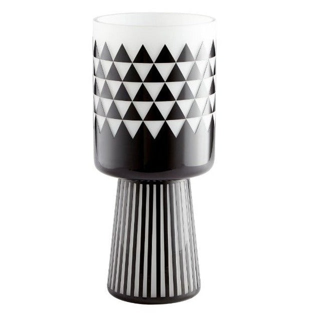 Vector Vase - Black and White