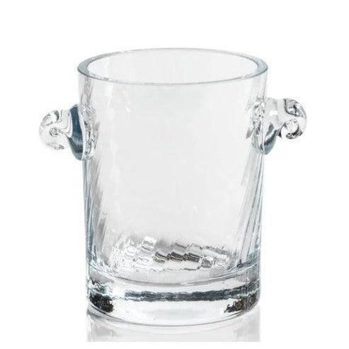 Bagatelle Swirl Glass Individual, Ice Bucket