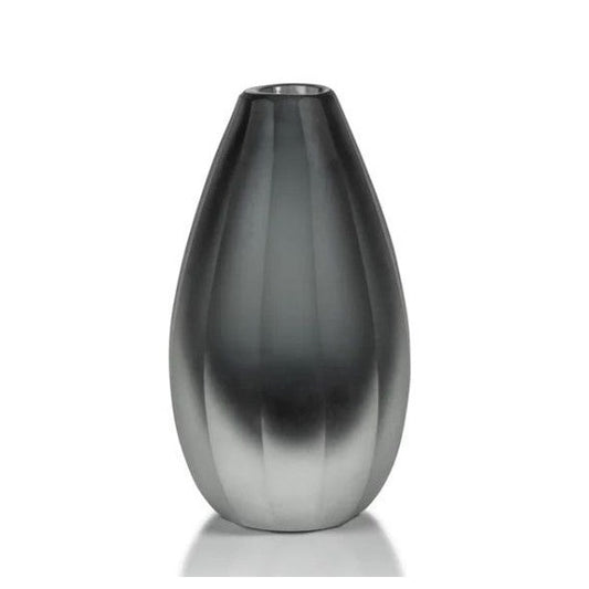 Milano Cut & Frosted Vase 2-C