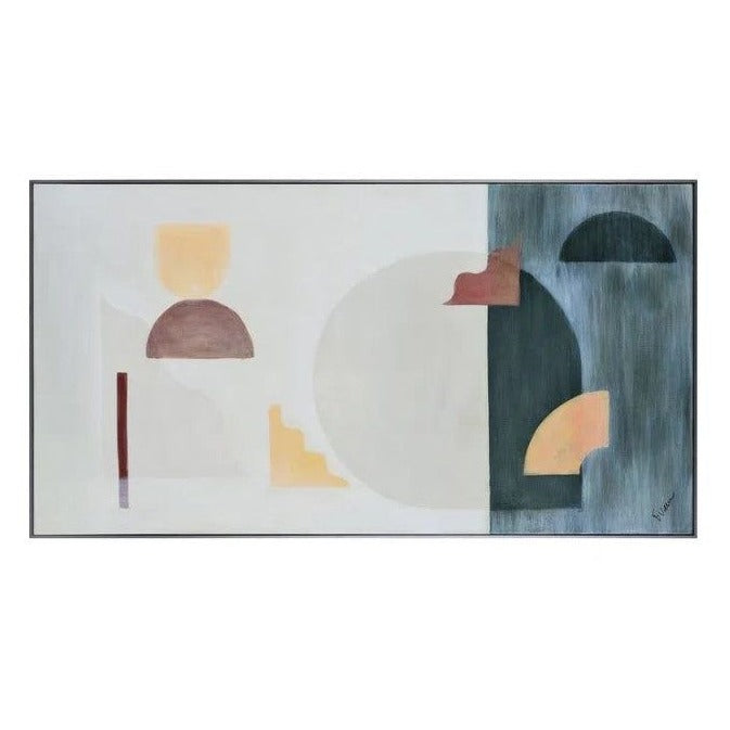 Shkodra Artwork, 55''W x 30''H x 2''D