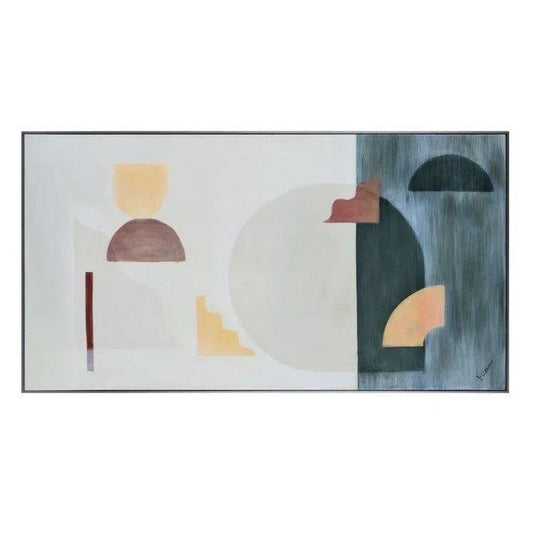 Shkodra Artwork, 55''W x 30''H x 2''D