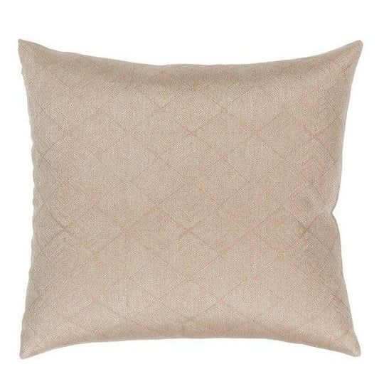 Messina Tan, Metallic Gold, Decorative Pillow