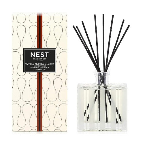 NEST Fragrances Reed Diffuser- Vanilla Orchid & Almond