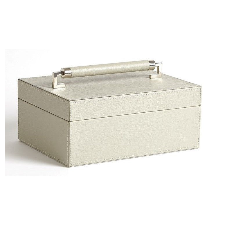 Wrapped Leather Handle Box