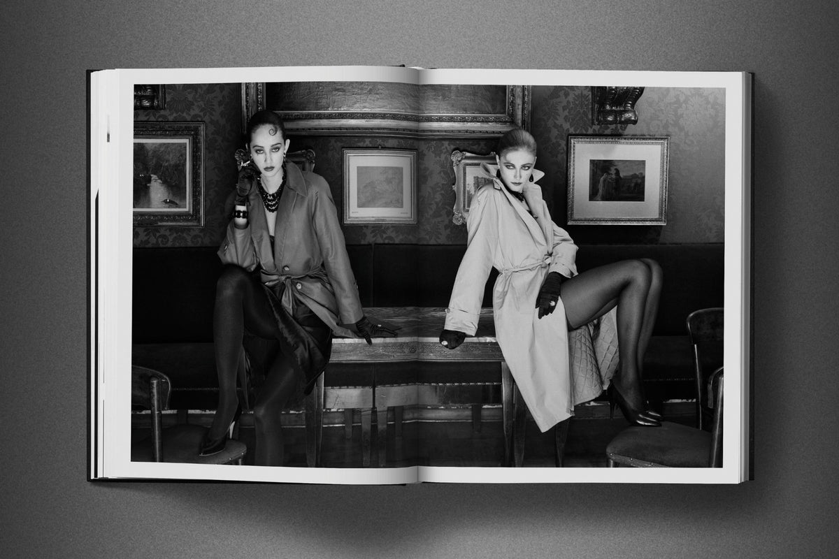 David Bailey. 1980s Fashion