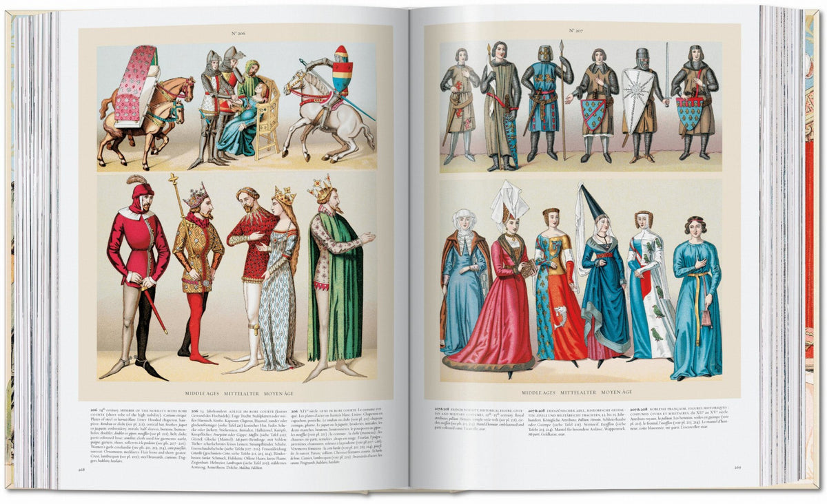 Auguste Racinet. The Complete Costume History
