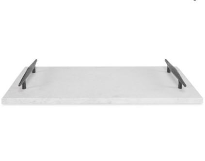 GET A GRIP TRAY - WHITE MARBLE